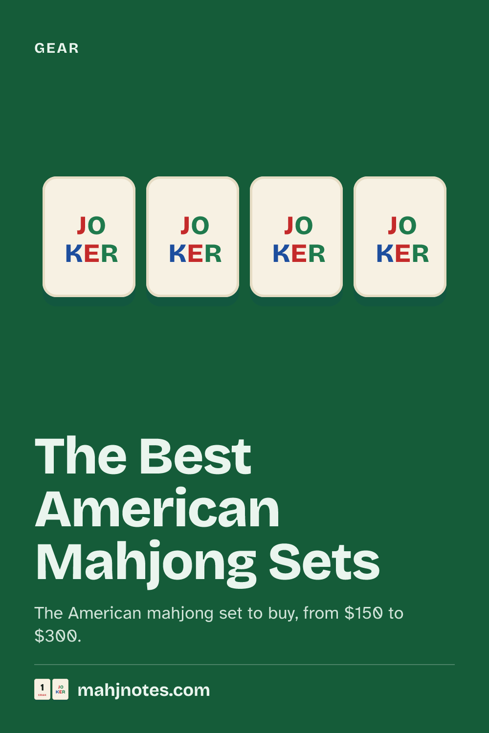 The Best American Mahjong Sets: The American mahjong set to buy, from $150 to $300.