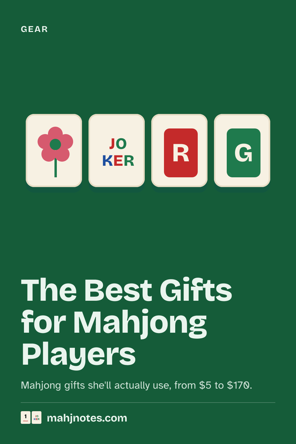 The Best Gifts for Mahjong Players: Mahjong gifts she'll actually use, from $5 to $170.